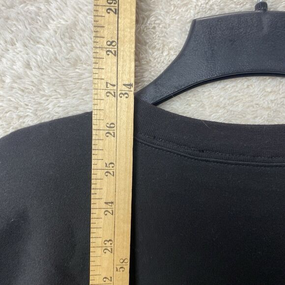 Ugly Christmas LS Top Shirt PS Chaus Petites Beads Embellished Wreath Tree Noel - Picture 4 of 6